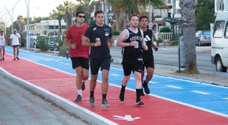 Turgutreis'te sahil şeridi baştan sona yenilendi