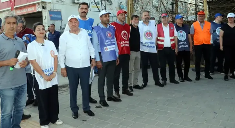 Türk-İş, eylemlerini kararlılıkla sürdürüyor; “Bu ülkenin temel direğiyiz”