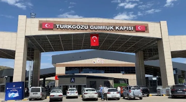 Türkgözü Sınır Kapısı 22 ayda 272 bin aracı ağırladı