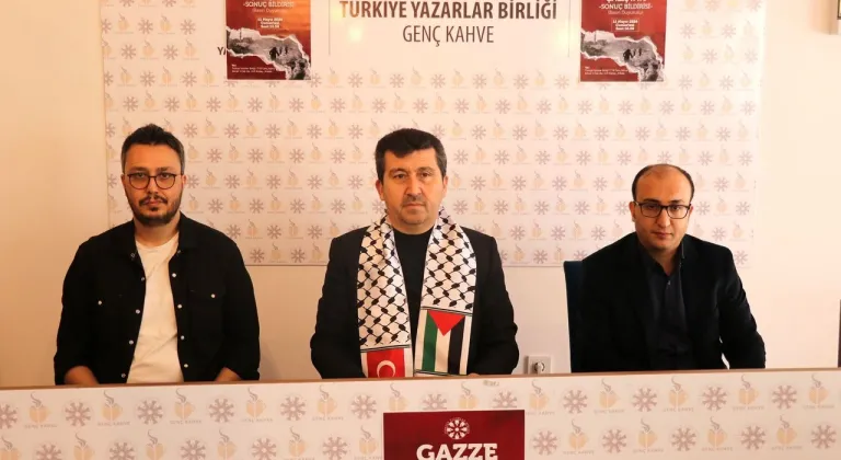 Türkiye Yazarlar Birliği’nden Gazze çağrısı