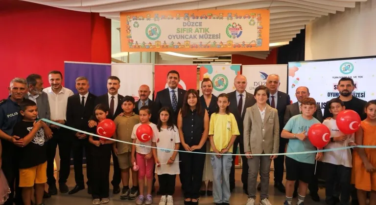 Türkiye’nin ilk ve tek oyuncak müzesi Düzce'de açıldı