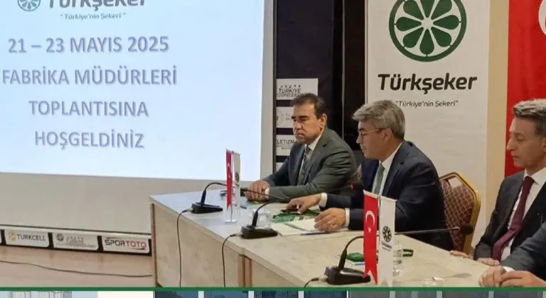 TÜRKŞEKER fabrika müdürleri İzmir'de buluştu
