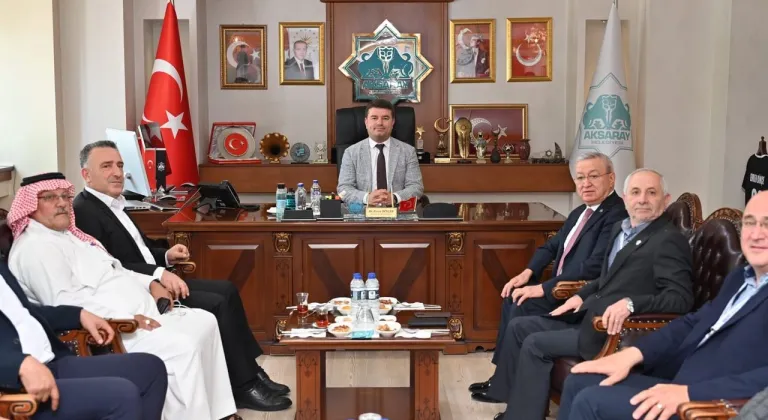 UCLG-MEWA Genel Sekreteri ve Belediye Başkanları Aksaray’da