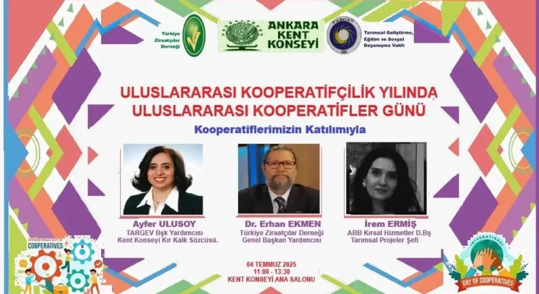Uluslararası Kooperatifçilik Günü Ankara’da kutlanacak!