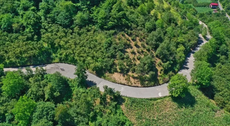 Ünye Yeniköy'de yol sevinci