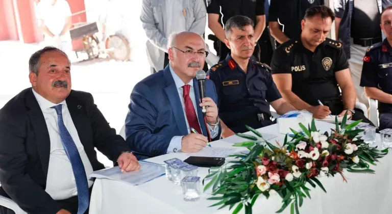 Vali Köşger, Dağlıoğlu Mahallesi’nde vatandaşlarla buluştu