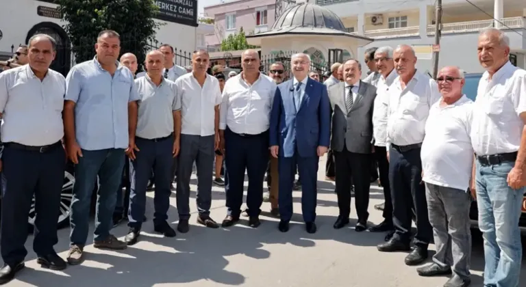 Vali Köşger Sarıhamzalı’da vatandaşlarla buluştu