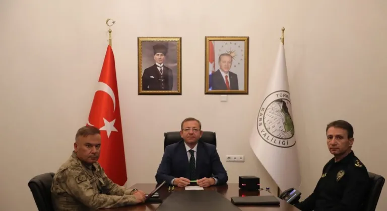 Vali Ziya Polat, Ali Yerlikaya'nın liderliğindeki toplantıya katıldı