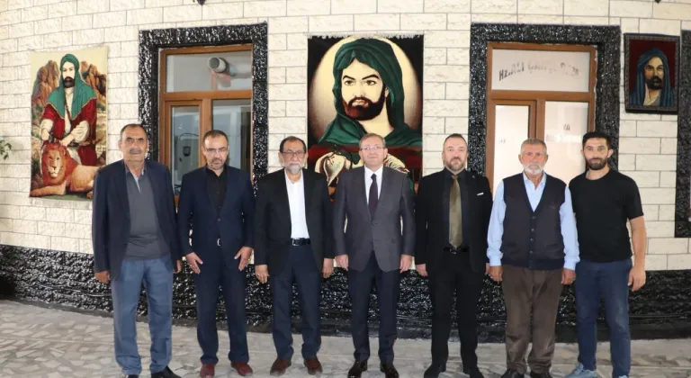 Vali Ziya Polat’tan Hz. Ali Çarşı Camii’ne Ziyaret