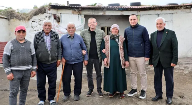 Vali Ziya Polat’tan Kıbrıs Gazisi Nurettin Mengüloğul’a ziyaret