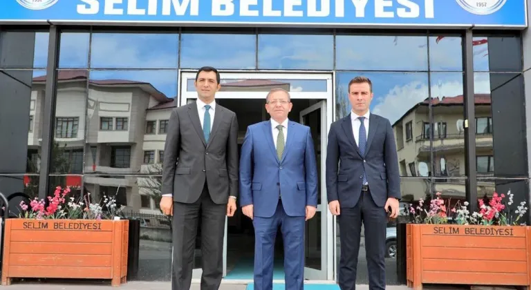 Vali Ziya Polat’tan Selim Belediyesi’ne ziyaret
