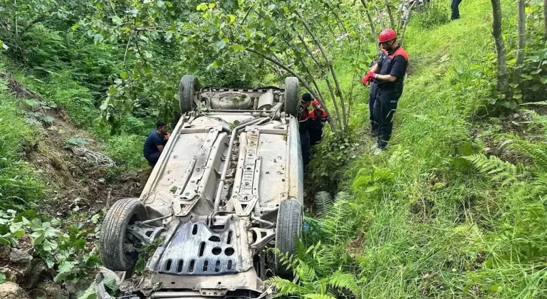 Yağlıdere'de ölümlü trafik kazası