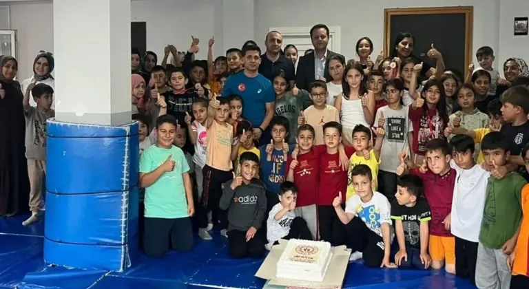 Zafer Mahallesi’nde Güreşe moral ziyareti