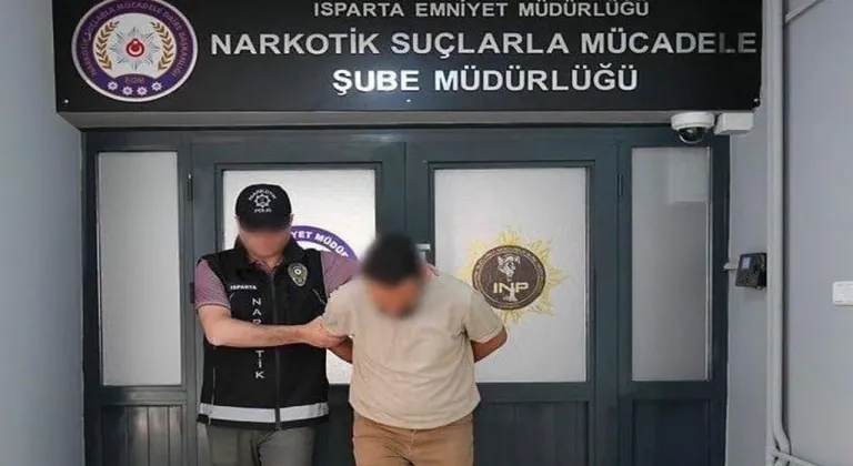 Zehir taciri Isparta polisinden kaçamadı